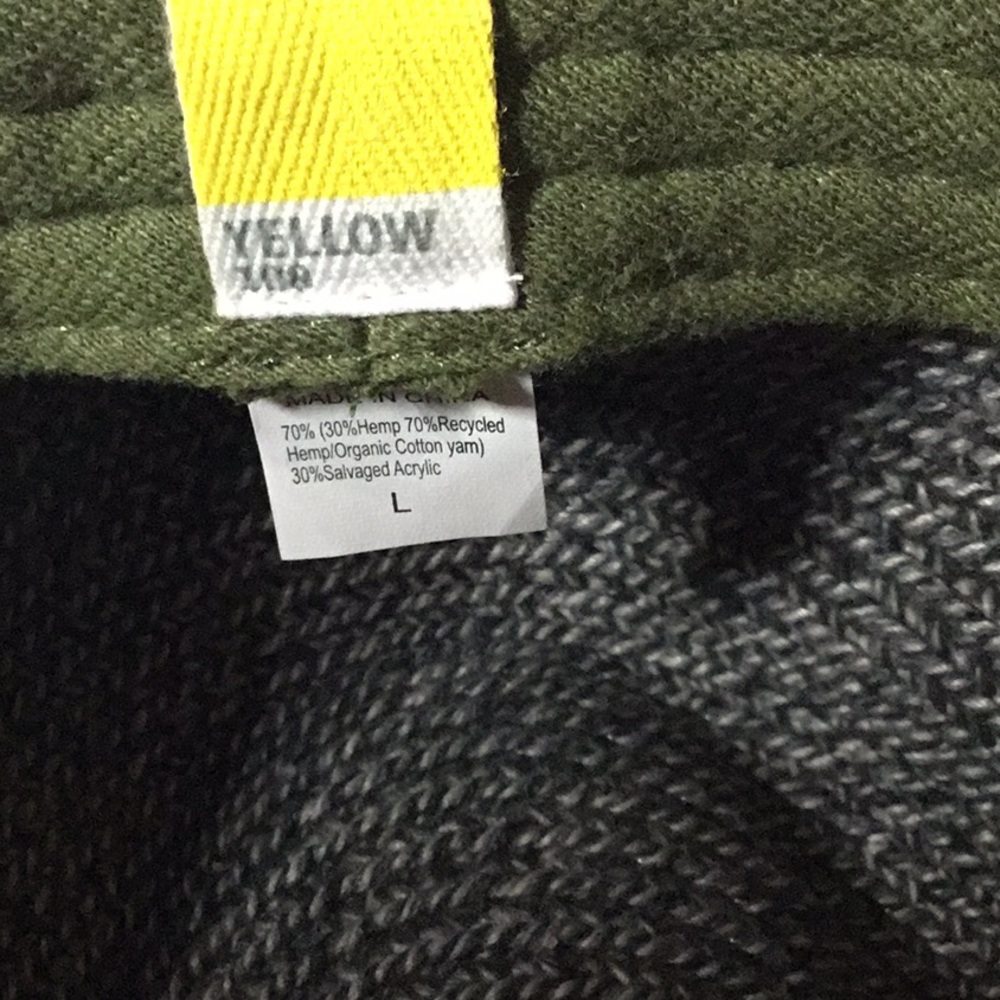 Yellow 108 Women’s Gray Hemp Cotton Bucket Hat Size L NWOT - Picture 7 of 7
